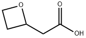 2-Oxetaneacetic acid Struktur