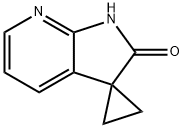 スピロ[シクロプロパン-1,3'-ピロロ[2,3-B]ピリジン]-2'(1'H)-オン 化学構造式