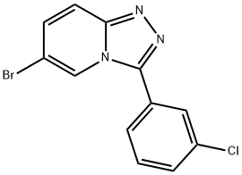 6-Bromo-3-(3-chlorophenyl)-[1,2,4]triazolo[4,3-a]pyridine|