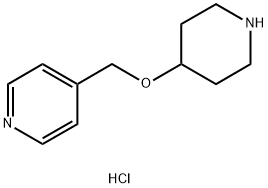 4-((piperidin-4-yloxy)methyl)pyridine hydrochloride,1420898-07-2,结构式