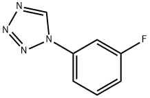 1-(3-Fluorophenyl)tetrazole Struktur