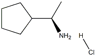 (R)-1-Cyclopentyl-ethylamine hydrochloride 化学構造式