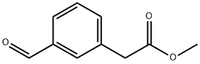Methyl 2-(3-formylphenyl)acetate Struktur