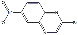 2-Bromo-6-nitroquinoxaline,142396-57-4,结构式