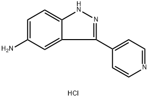 3-Pyridin-4-yl-1H-indazol-5-ylamine dihydrochloride Structure