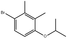 4-Bromo-2,3-dimethyl-1-isopropoxybenzene Structure