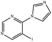 4-(1H-imidazol-1-yl)-5-iodoPyrimidine|