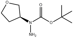 (S)-tert-butyl 1-(tetrahydrofuran-3-yl)hydrazinecarboxylate|