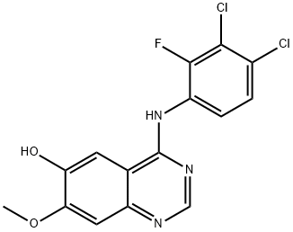 4-(3,4-dichloro-2-fluorophenylamino)-7-methoxyquinazolin-6-ol