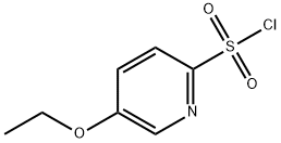 5-ethoxypyridine-2-sulfonyl chloride Structure