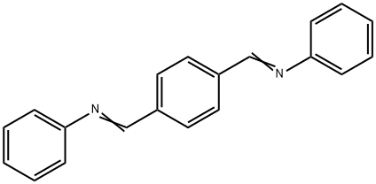 N,N'-TEREPHTHALYLIDENEDIANILINE 结构式