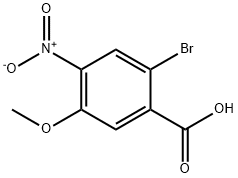 2-溴-5-甲氧基-4-硝基苯甲酸,1432752-25-4,结构式