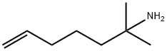 6-Hepten-2-amine, 2-methyl-
 Structure