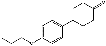 4-(4-Propoxyphenyl)cyclohexanone Structure