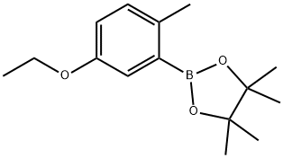 5-Ethoxy-2-fluorophenylboronic acid pinacol ester Struktur