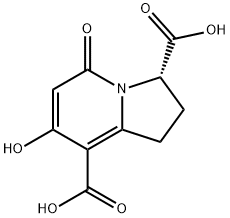 7-Hydroxy-5-Oxo-1,2,3,5-Tetrahydroindolizine-3,8-Dicarboxylic Acid, 1445865-55-3, 结构式