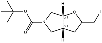 Cis-Tert-Butyl 2-(Iodomethyl)Tetrahydro-2H-Furo[2,3-C]Pyrrole-5(3H)-Carboxylate|1445949-63-2