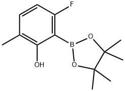 6-Fluoro-2-hydroxy-3-methylphenylboronic acid pinacol ester|2-羟基-6-氟-3-甲基苯硼酸频哪醇酯