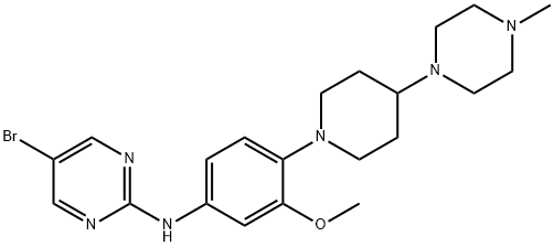 1453211-46-5 5-bromo-N-{3-methoxy-4-[4-(4-methylpiperazin-1-yl)piperidin-1-yl]phenyl}pyrimidin-2-amine