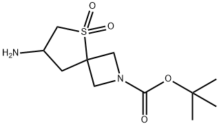 7-Amino-5-thia-2-azaspiro[3.4]octane-2-carboxylic acid-5,5-dioxide 1,1-dimethylethyl ester 95%