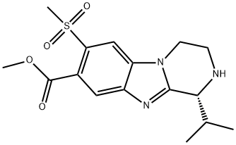 1456693-55-2 (R)-methyl 1-isopropyl-7-(methylsulfonyl)-1,2,3,4-tetrahydrobenzo[4,5]imidazo [1,2-a]pyrazine-8-carboxylate