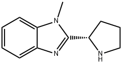 (S)-1-methyl-2-(pyrrolidin-2-yl)-1H-benzo[d]imidazole Structure