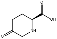 (2S)-5-氧代哌啶-2-羧酸, 146467-21-2, 结构式