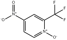 4-Nitro-2-trifluoromethylpyridine-N-oxide 结构式