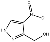 (4-Nitro-1H-pyrazol-5-yl)methanol 化学構造式