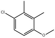 1-chloro-4-methoxy-2,3-dimethylbenzene Struktur