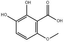 2,3-Dihydroxy-6-methoxybenzoic acid 结构式