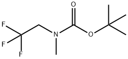 N-BOC-N-甲基-2,2,2-三氟乙胺, 1489096-86-7, 结构式