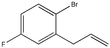 2-烯丙基-1-溴-4-氟苯,1491162-18-5,结构式