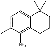 3,8,8-Trimethyl-5,6,7,8-tetrahydronaphthalen-1-amine Structure