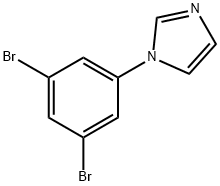 1-(3,5-二溴苯基)-1H-咪唑,149797-66-0,结构式