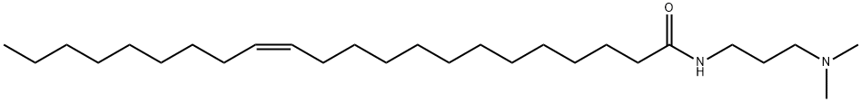 13-Docosenamide, N-[3-(dimethylamino)propyl]-, (13Z)-
 Structure