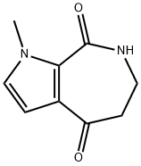 6,7-Dihydro-1-Methyl-Pyrrolo[2,3-C]Azepine-4,8(1H,5H)-Dione Structure