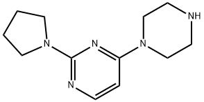 4-(Piperazin-1-yl)-2-(pyrrolidin-1-yl)pyrimidine