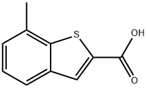 7-Methylbenzo[b]thiophene-2-carboxylic acid Structure