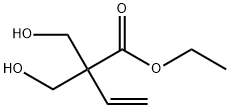 ethyl 2,2-bis(hydroxymethyl)but-3-enoate 化学構造式