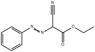ETHYL 2-(PHENYLAZO)CYANOACETATE Struktur