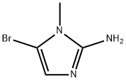 5-bromo-1-methyl-1H-imidazol-2-amine,151597-83-0,结构式