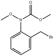 N-甲氧基-N-2-溴甲苯氨基甲酸甲酯, 151827-83-7, 结构式