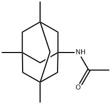 7-Acetamido-1,3,5-trimethyladamantane 结构式