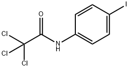 N-(4-IODOPHENYL)-2,2,2-TRICHLOROACETAMIDE Structure