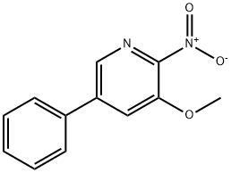 3-methoxy-2-nitro-5-phenylpyridine|3-methoxy-2-nitro-5-phenylpyridine