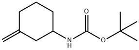 (3-Methylene-cyclohexyl)-carbamic acid tert-butyl ester, 1529782-10-2, 结构式