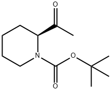 (S)-1-Boc-2-acetyl-piperidine Structure