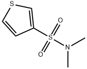 N,N-二甲基噻吩-3-磺酰胺 结构式