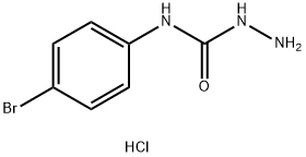 N-(4-bromophenyl)hydrazinecarboxamide Structure